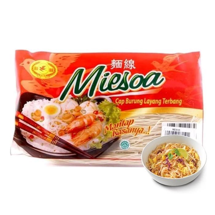 

PROMO Miesoa Kuah Kecil Cap Burung Layang Terbang 130gr Halal Misua