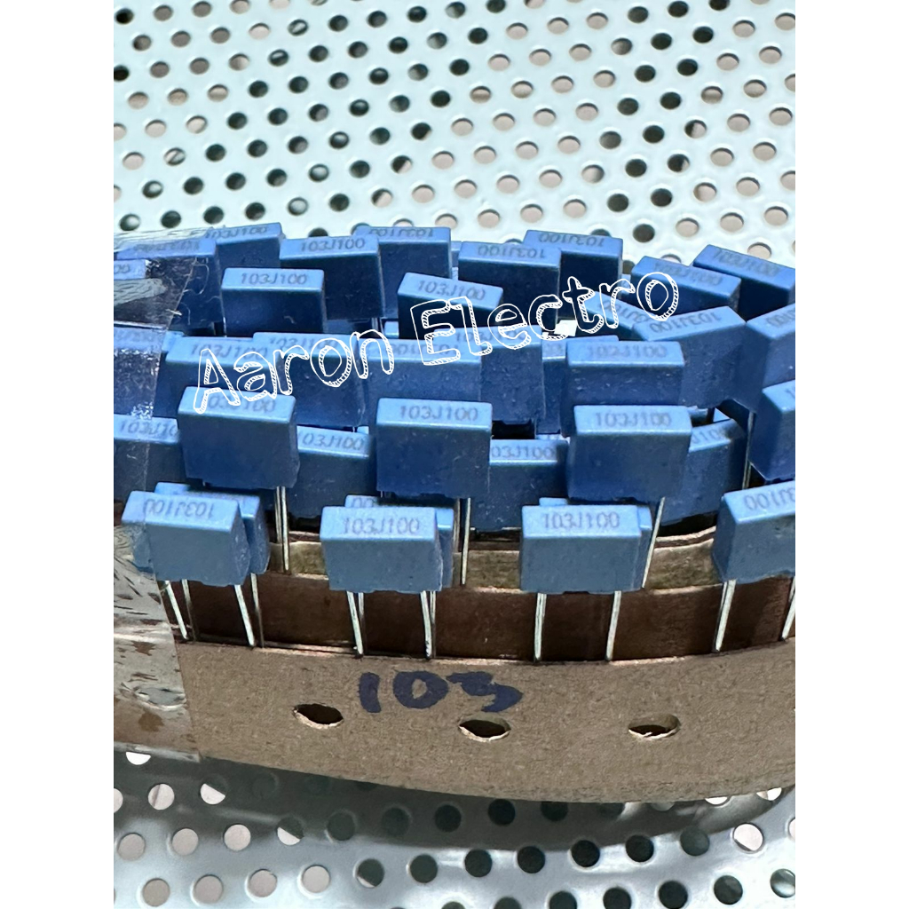 (Harga 10 Pcs) Capasitor MKM Biru 103 104 224 473 Kapasitor MKM