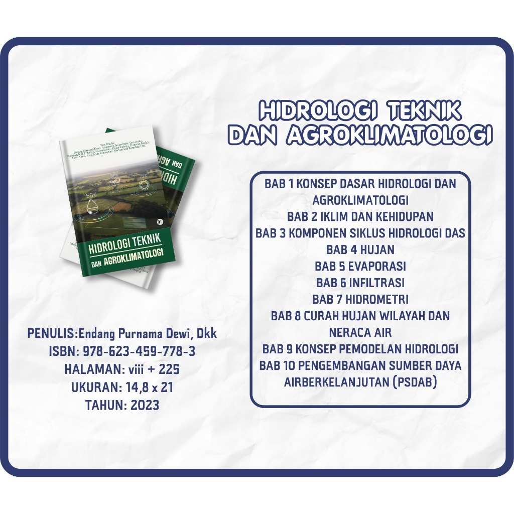 HIDROLOGI TEKNIK DAN AGROKLIMATOLOGI