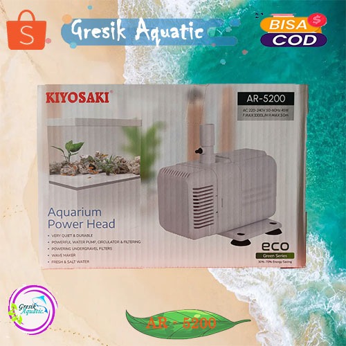 Pompa Air Kiyosaki AR 5200 - Pompa Celup / Water Pump Akuarium / Kolam