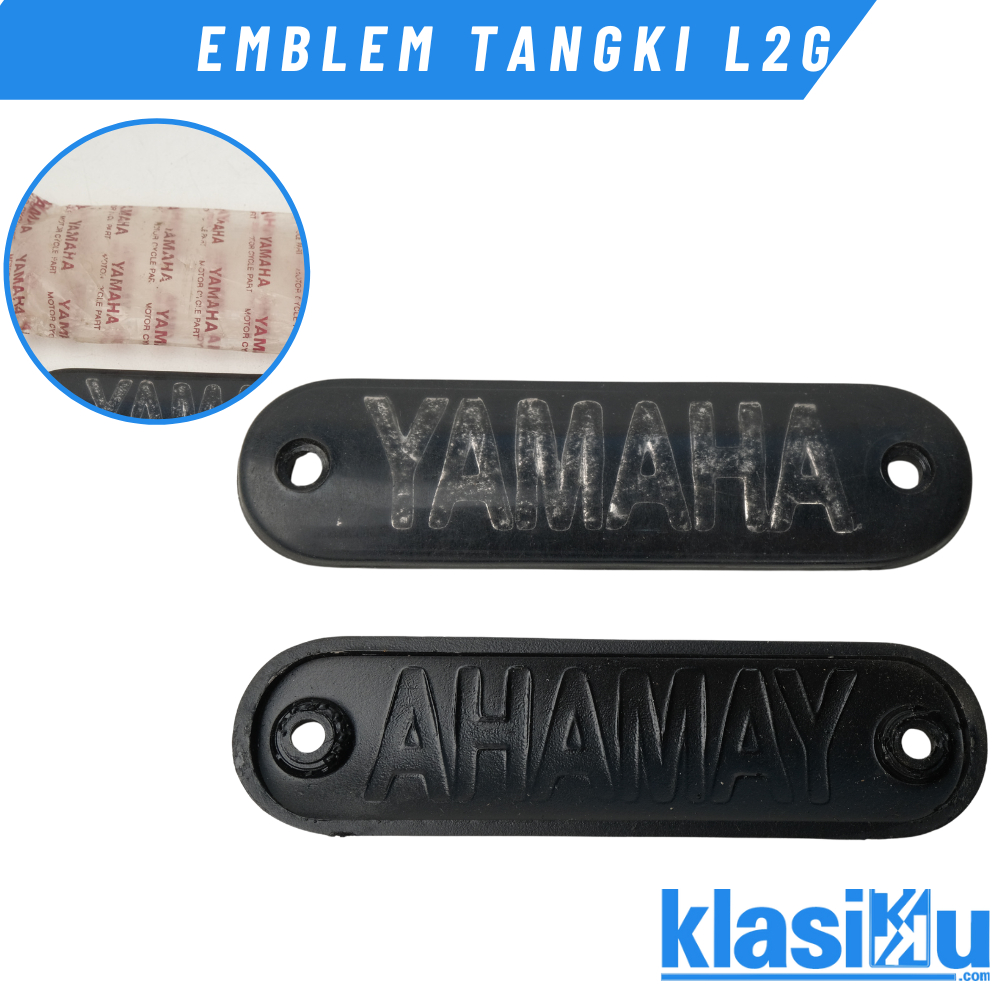 Emblem Logo  Tangki Yamaha Yasi L2g L2 G Yamaha Motor Cycle Part