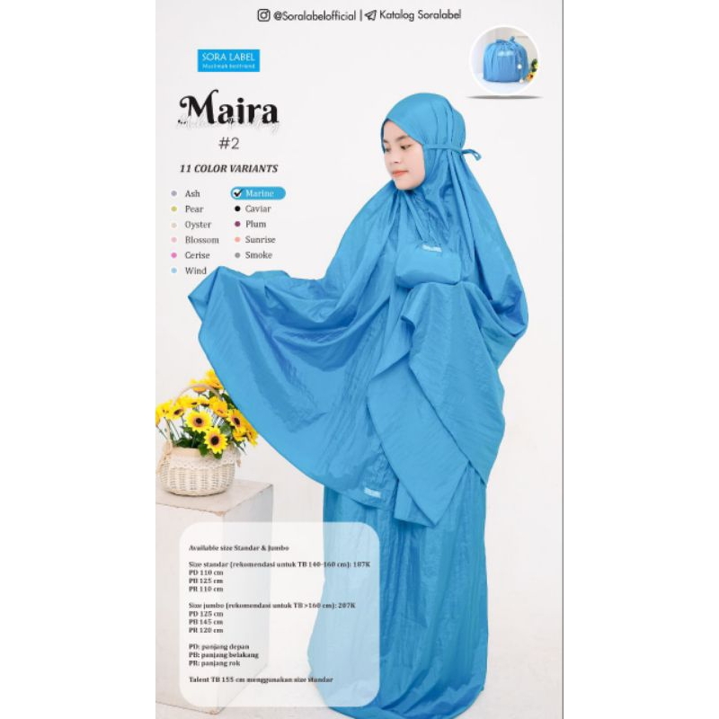 MAIRA Mukena Travelling