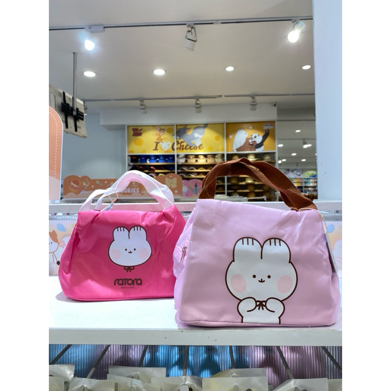 Ratora series lunch bag / tas bekal miniso tahan panas / lunch bag miniso
