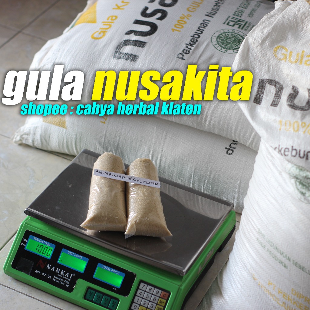 

Gula Pasir Curah 1kg Nusakita Kuning