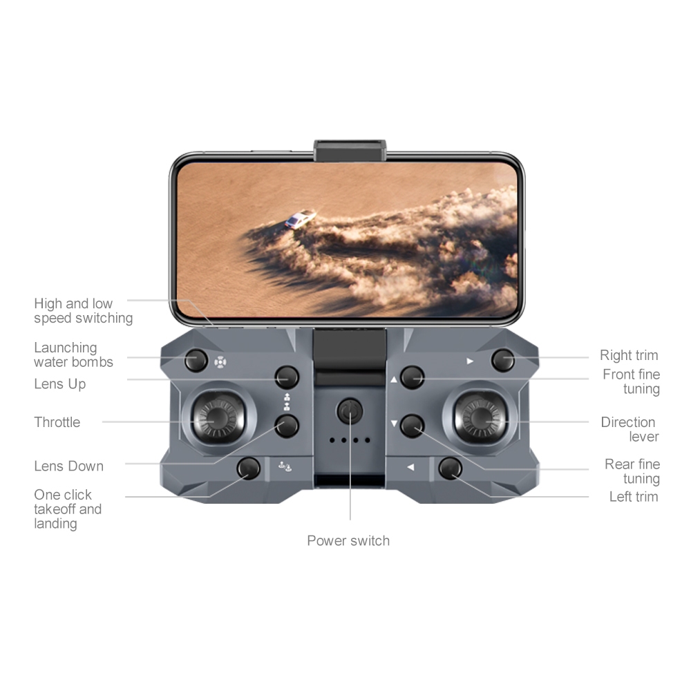 Drone mampu meluncurkan bom airK11 MAX Drone/Drone mampu meluncurkan bom air/Tiga dalam satu