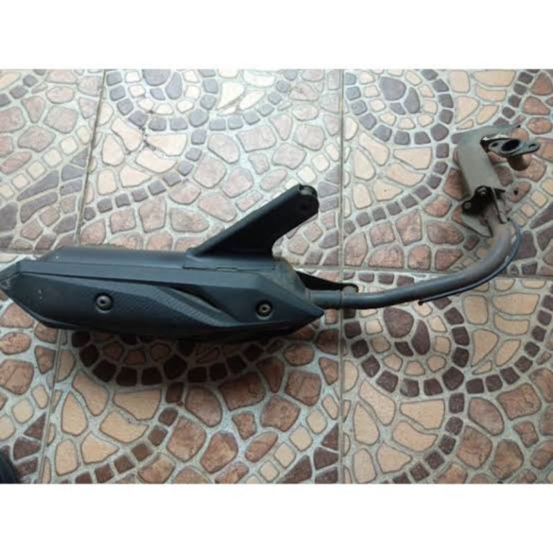Knalpot ori beat deluxe/genio