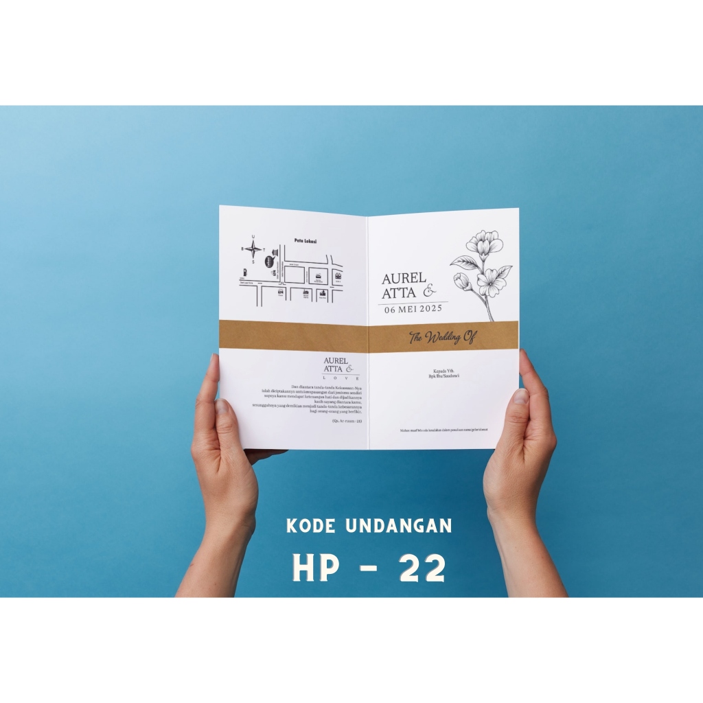 Undangan Hitam Putih Elegan Modern Aesthetic | Undangan Monokrom | Undangan Monochrome