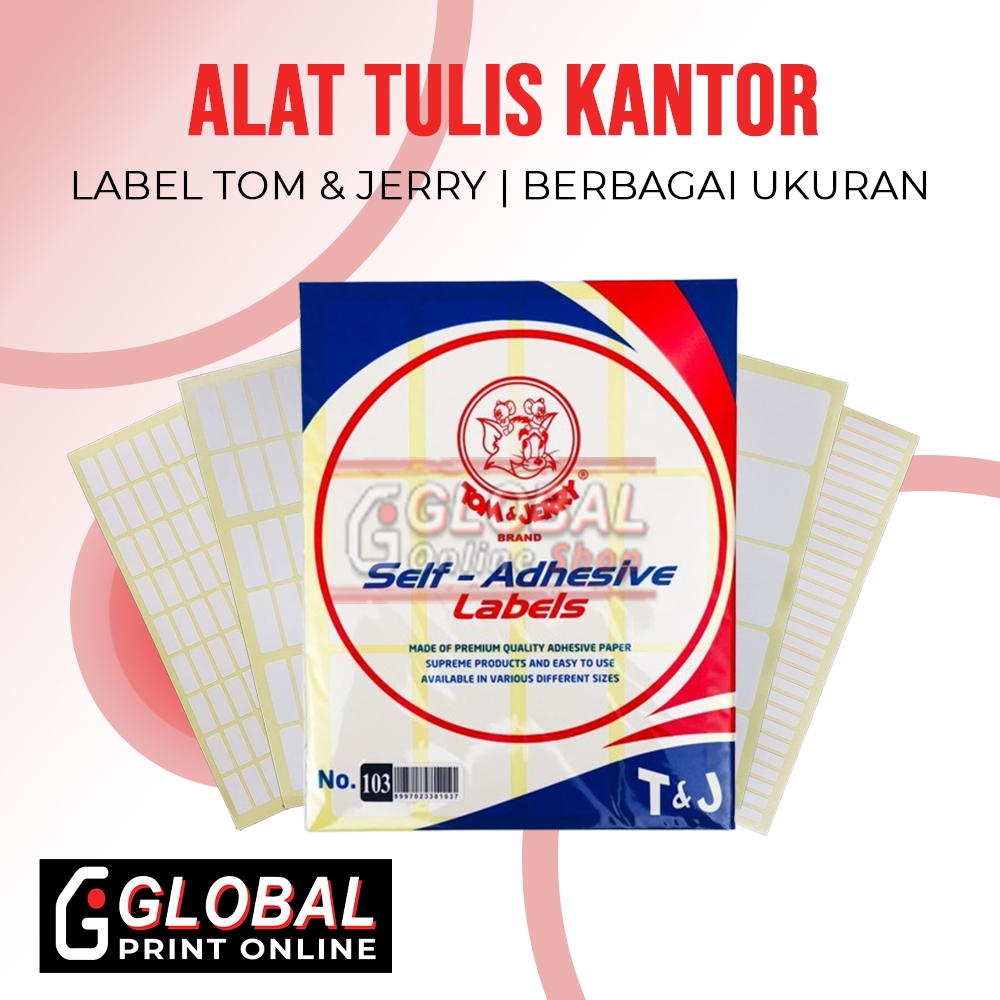 

Global Print Shop Online - Label Tom & Jerry (Dusin)