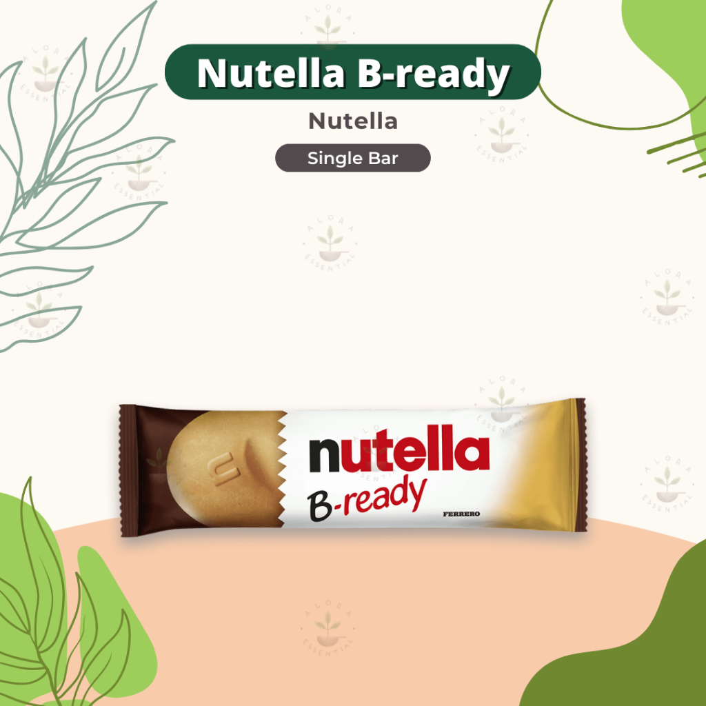 

Nutella B-Ready Single Bar Ferrero Jerman Bready 22gr