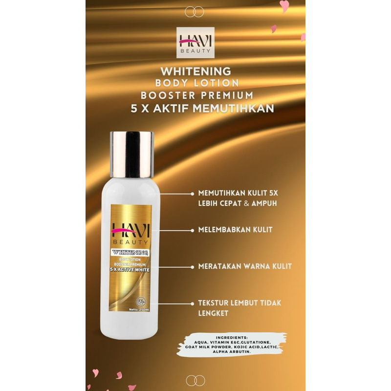 HAVI BEAUTY HAND AND BODY SERUM BOOSTER 5X LEBIH CEPAT MENCERAHKAN