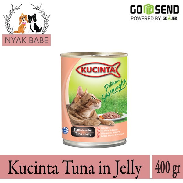 Kucinta Tuna in Jelly 400gr  ( G/G )