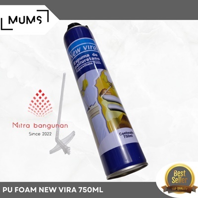 New Vira Lem PU Sealant FOAM Spray 750ml Busa Polyurethane Foam MB