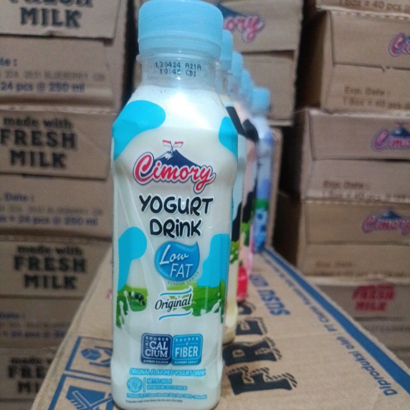 

cimory yogurt drink lowfat original 240ml bisa ekspedisi