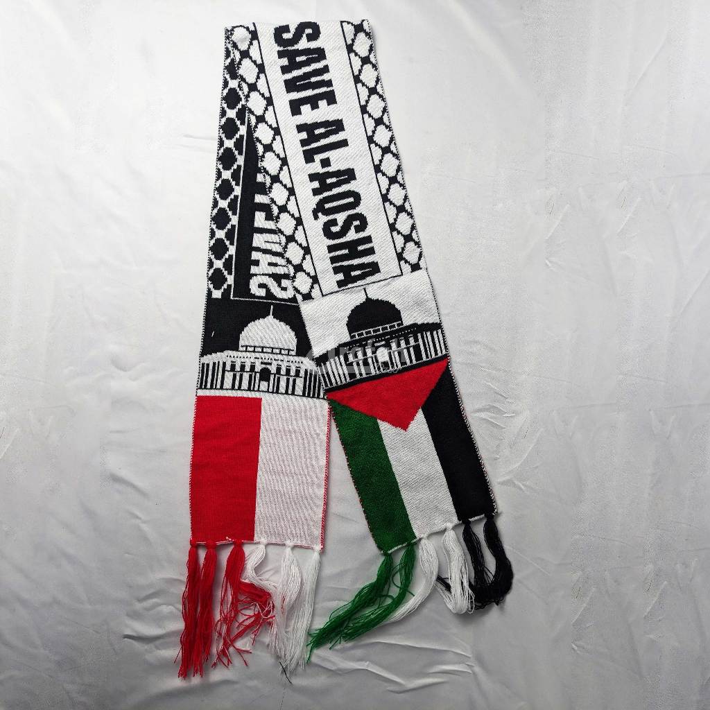 Syal Palestina Tebal Lembut Bahan berkualitas