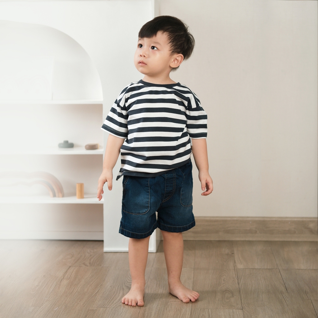 Nice Kids - Premium Boys Jeans Short Baby Kids Celana Pendek Anak Lak-laki 1-6 Tahun Bawahan Anak Laki-Laki Denim