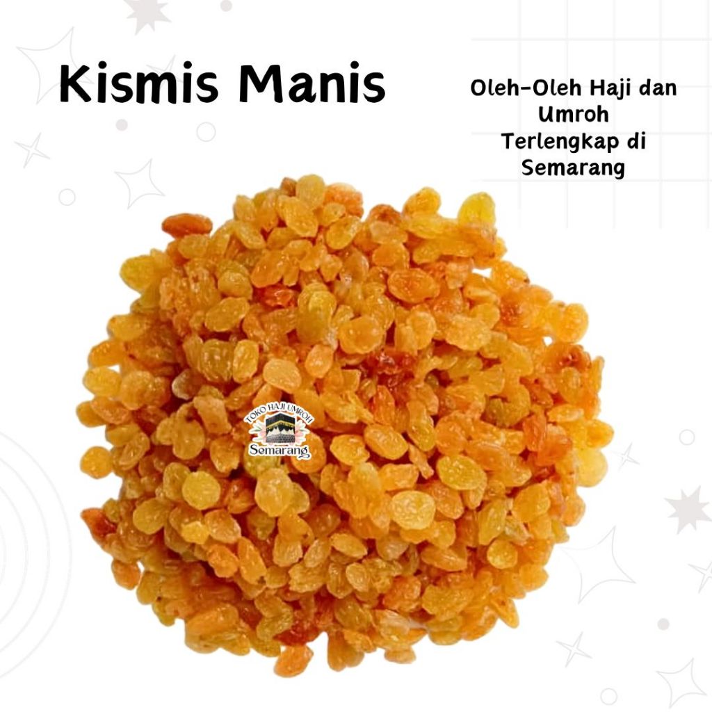 

Kismis 100 Gram Kismis Manis Raisin Premium Khas Arab Saudi Original 100% Kemasan Repack Pouch 100 Gram Makanan Oleh Oleh Gift Haji Dan Umroh