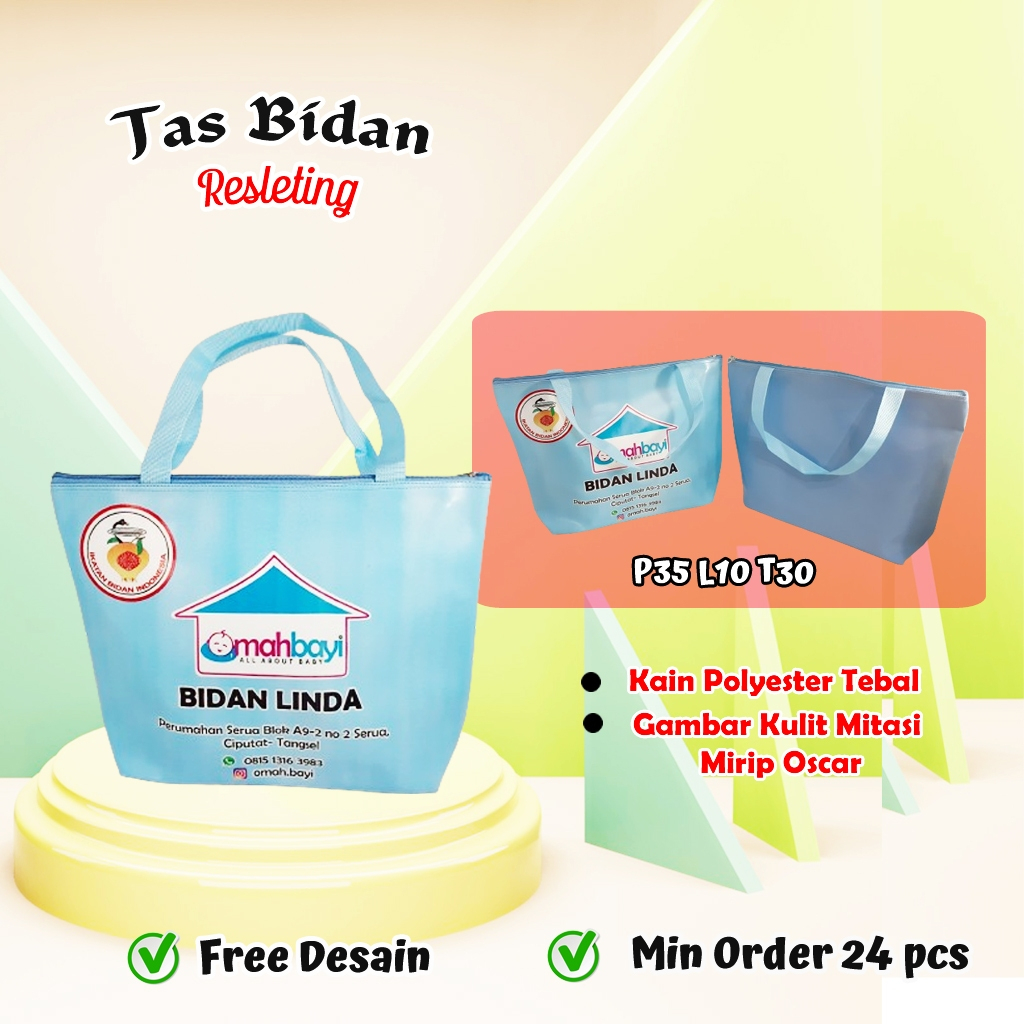 

Tas Souvenir Bidan Klinik Rumah Bersalin Rumah Sakit Tebal Premium