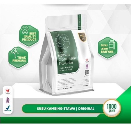 

Susu Kambing Etawafood 1kg (1000gr) Susu Kambing Etawa Premium Tanpa Pengaet dan Pewarna