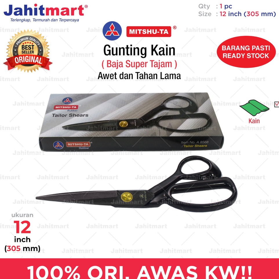 

GUNTING MITSHUTA TAILOR SHEARS 12 mds