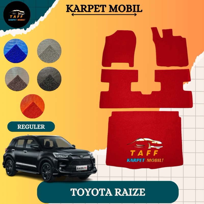 KARPET MOBIL TOYOTA RAIZE & DAIHATSU ROCKY / KARPET MOBIL MIE TOYOTA RAIZE & DAIHATSU ROCKY