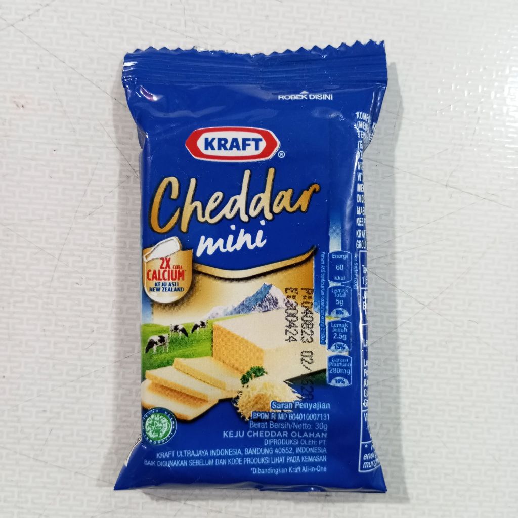

Kraft Cheddar Mini 30 gram
