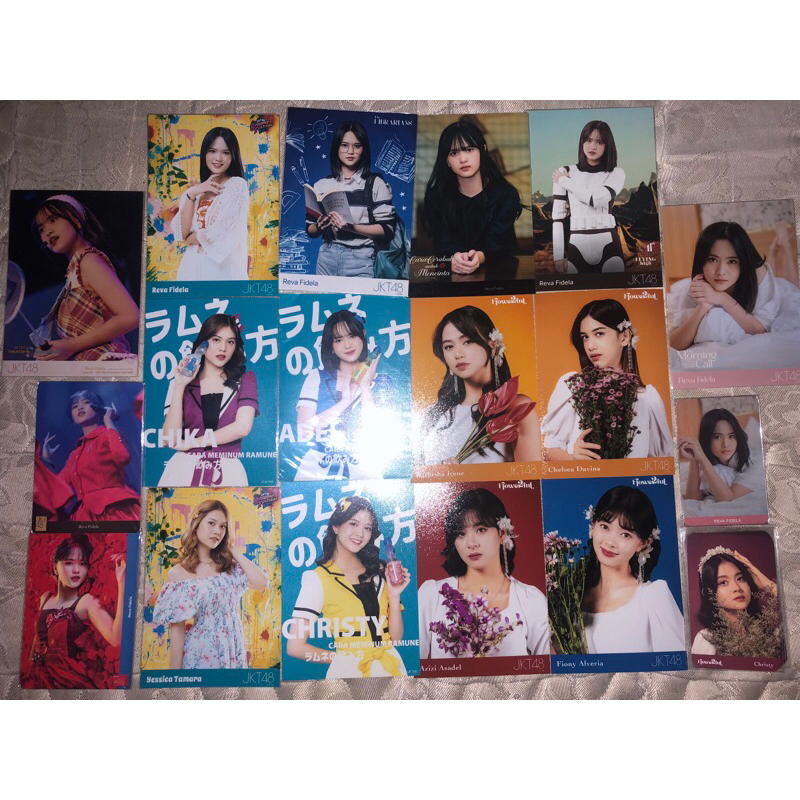 PP PC Photopack Photocard JKT48 Zee Adel Kathrina Christy Chika Fiony Chelsea