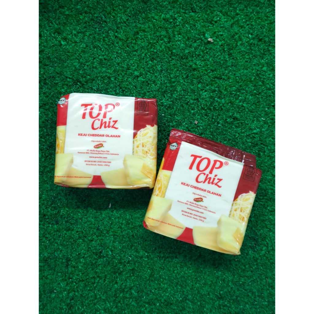 

Top Chiz Cheese Keju Cheddar 250gr HALAL