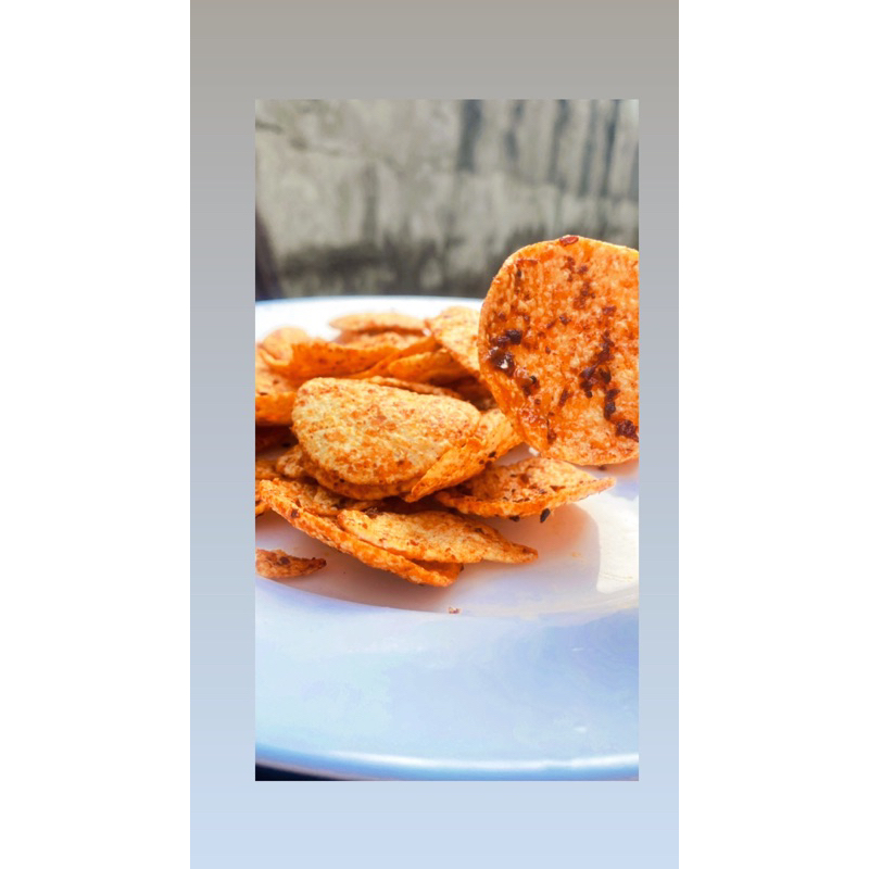 

Kripik Opak Super Pedas