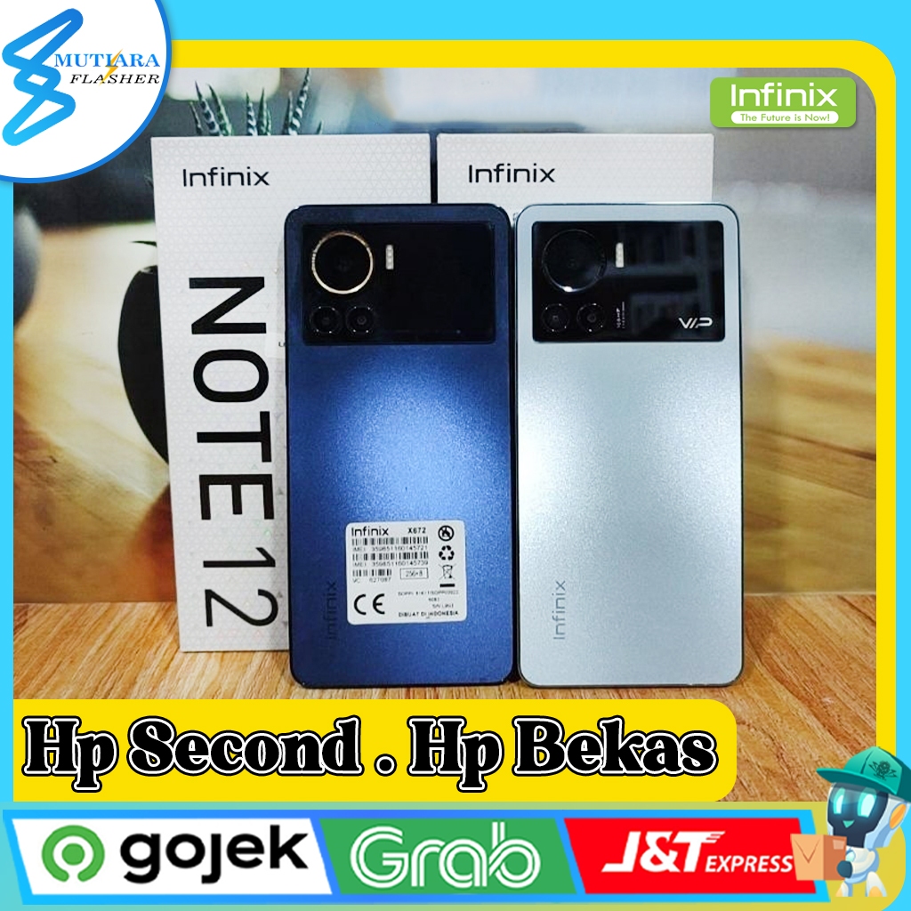 Infinix Note 12 Ram 8/128GB | Ram 8/256GB Second Original
