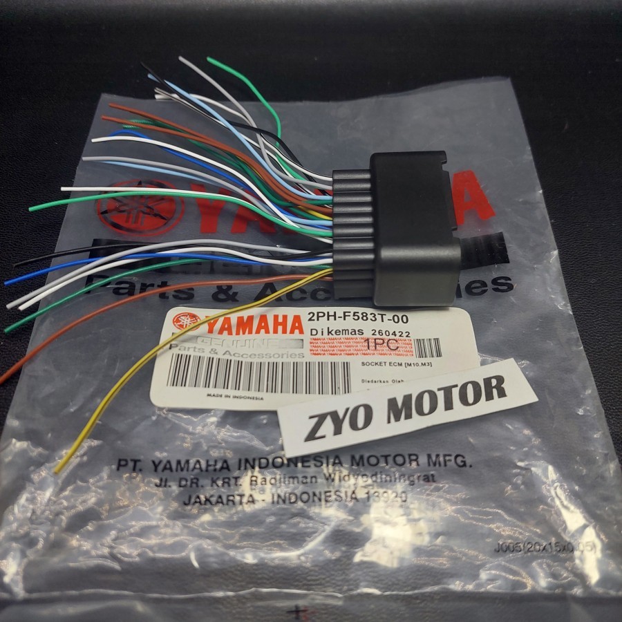 SOKET ECU MIO M3 ORIGINAL SOKET CDI YAMAHA MIO GT 125 FINO 125 PIN 24