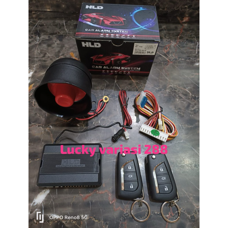 HLD Alarm Mobil Universal Remote Model Innova Reborn Alarm Premium