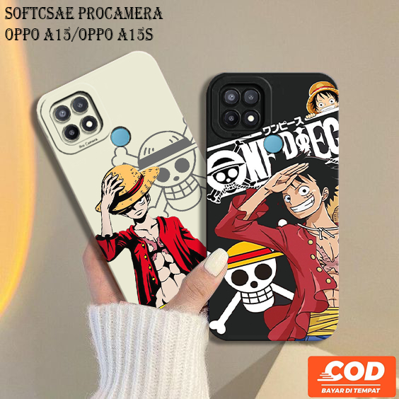 TERBARU MAKMUR - Case OPPO A15/ OPPO A15S Terbaru - Fashion Case ONE PICE - Casing Hp OPPO Terbaru -
