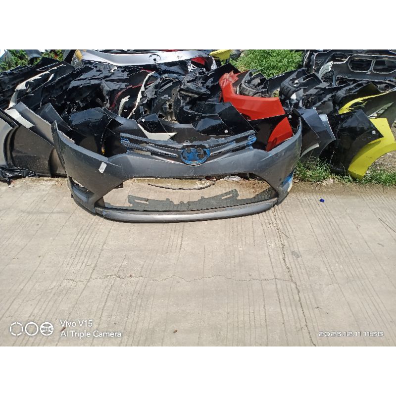 bemper depan vios gen3 taun 2014-2017