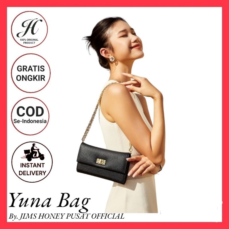 Dompet Wanita Tali - Jims Honey Yuna Sling Wallet - Dompet Lipat Panjang