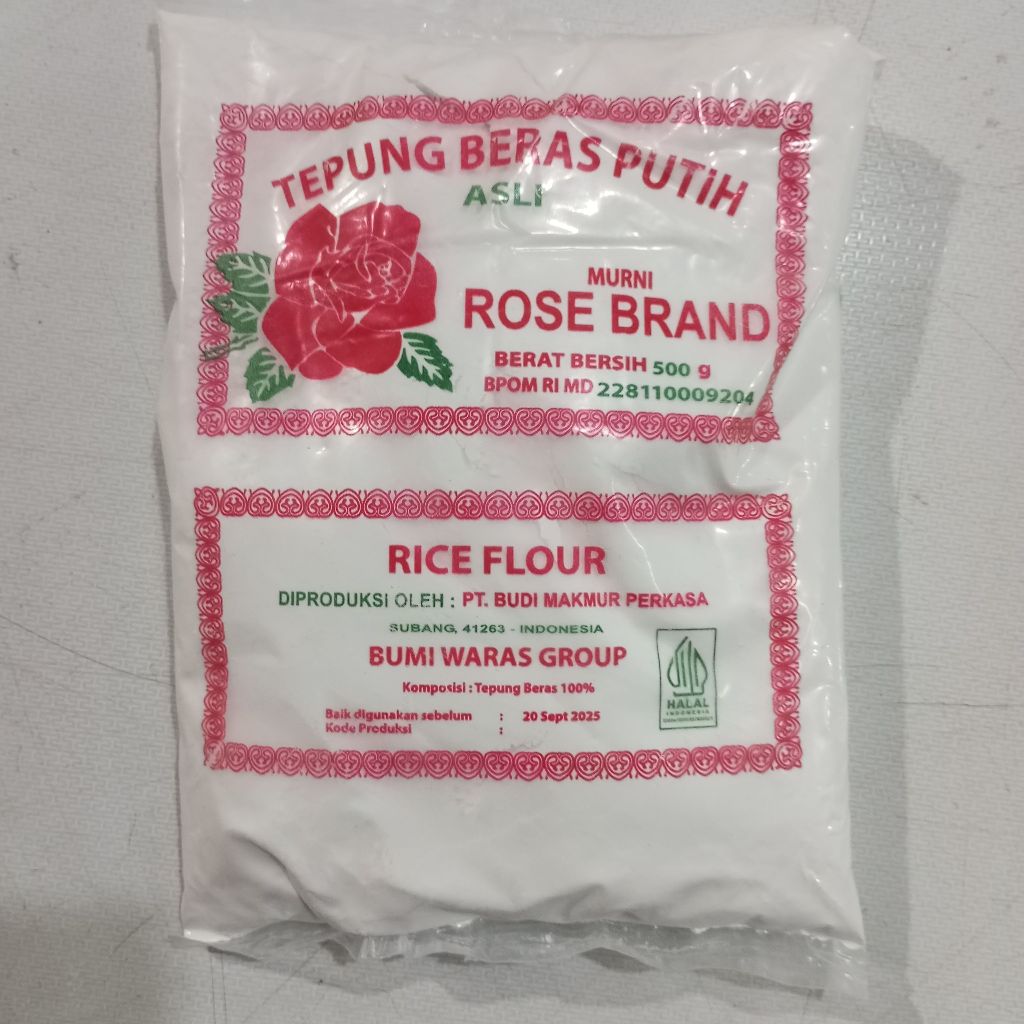 

Tepung Beras Putih Resebrand 500 gram