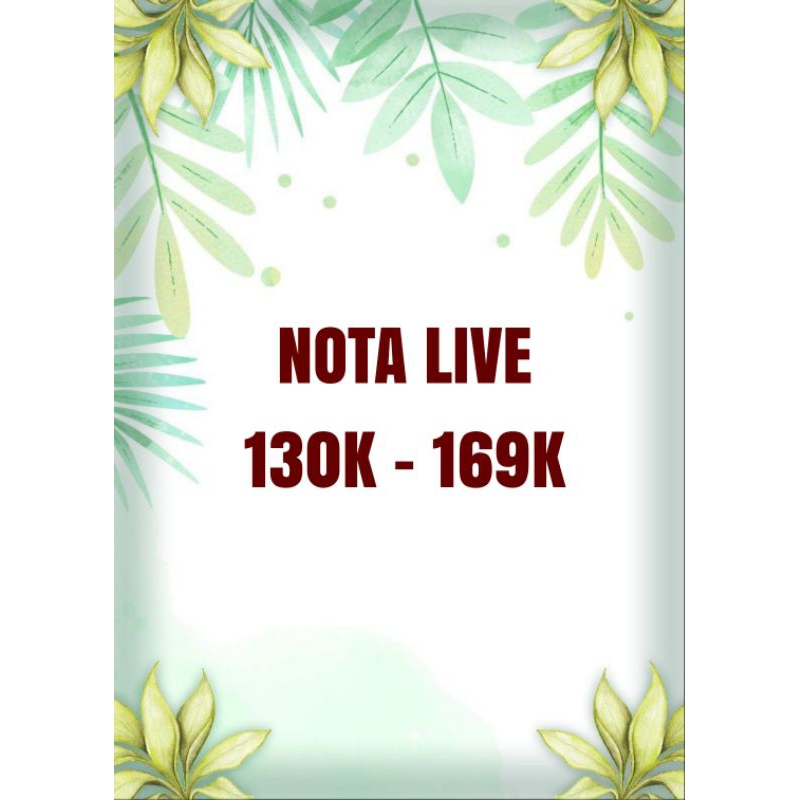 LINK PEMBAYARAN 130k-169k