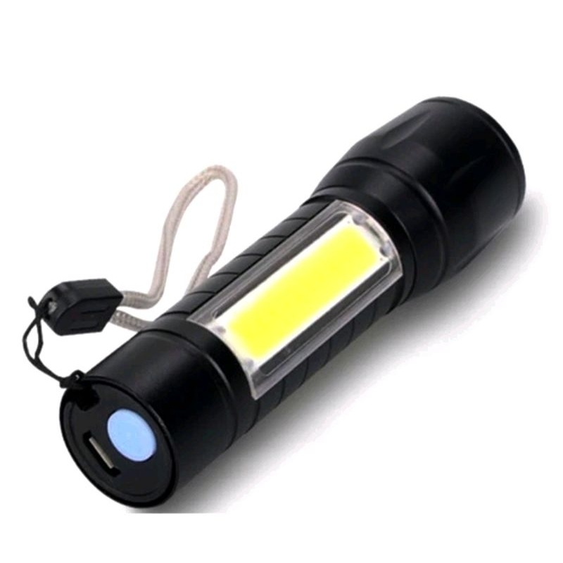 Senter Mini senter terang senter LED mini Senter multifungsi Senter Super terang zoom
