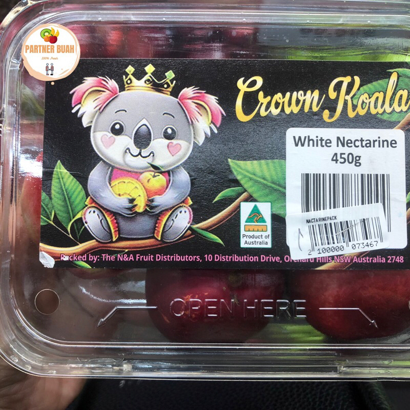 

Nectarine White Crown Koala 450 Grm