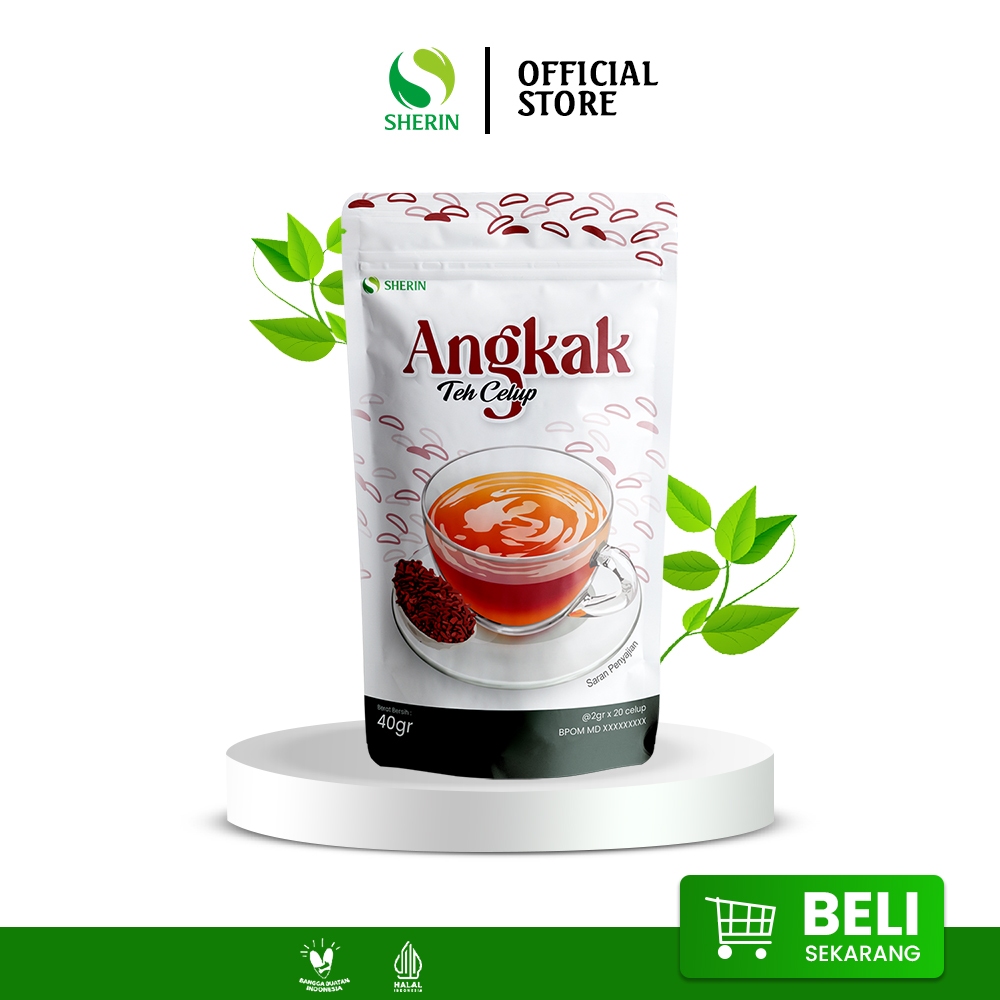 

Teh Celup Angkak SHERIN untuk menurunkan panas 1 pouch isi 20 kantong