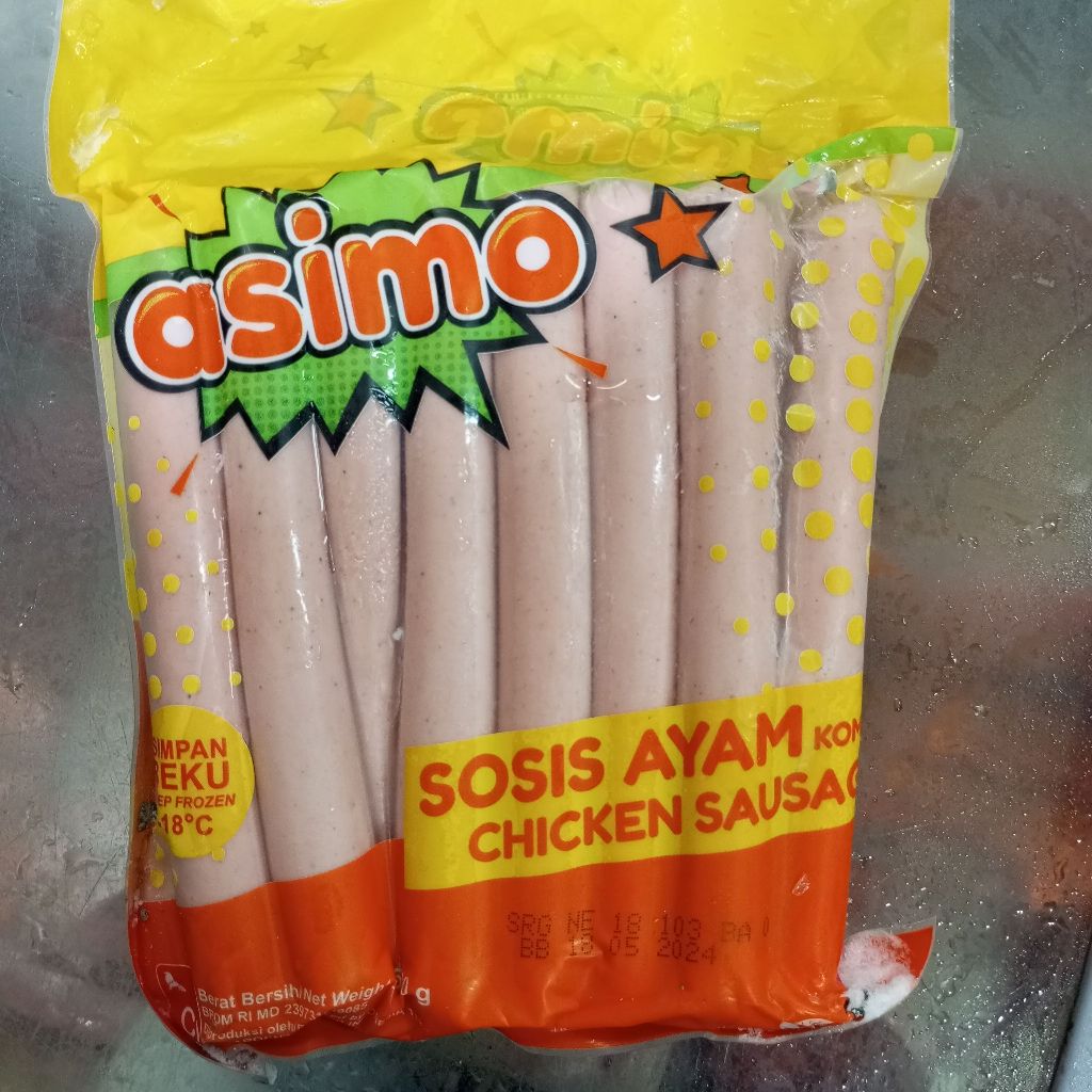 

Asimo Sosis Ayam Long isi 15 pcs