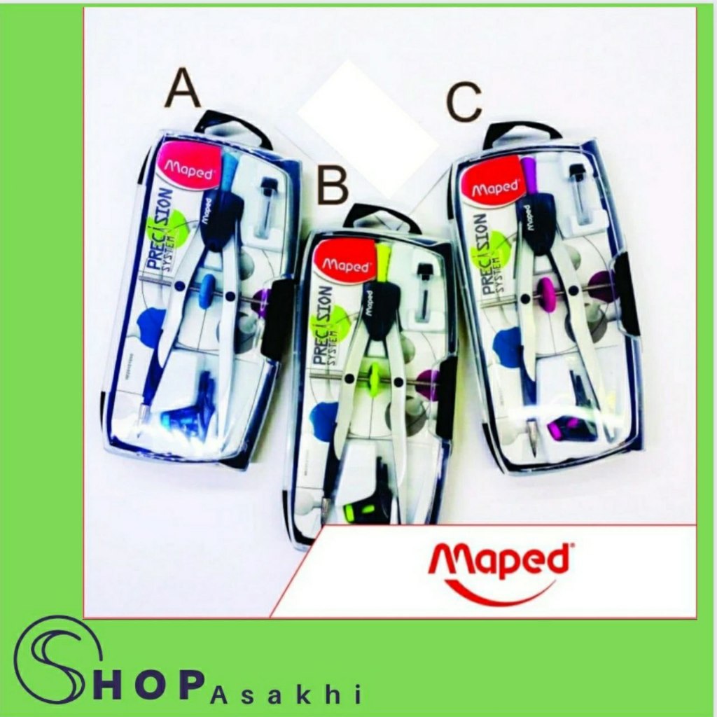 

jangka maped presisi 3 varian A, B, C - Varian A