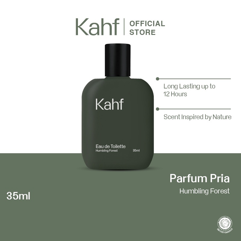 Kahf Parfume HUMBLING FOREST EAU DE TOILETTE / Parfum Untuk ( PRIA & WANITA ) Tahan Lama