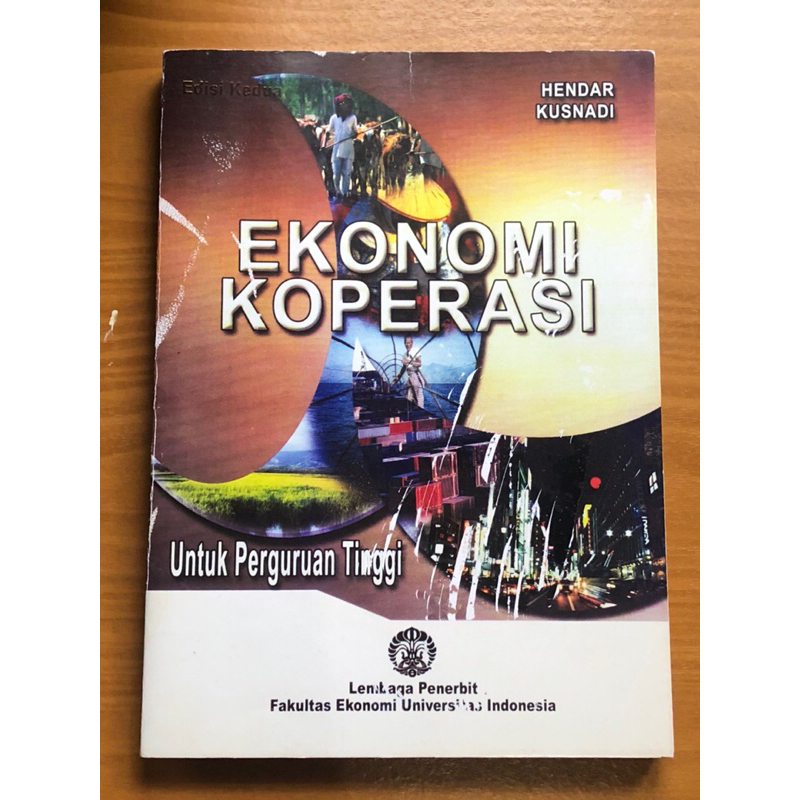 (preloved) BUKU EKONOMI KOPERASI by HENDAR KUSNADI