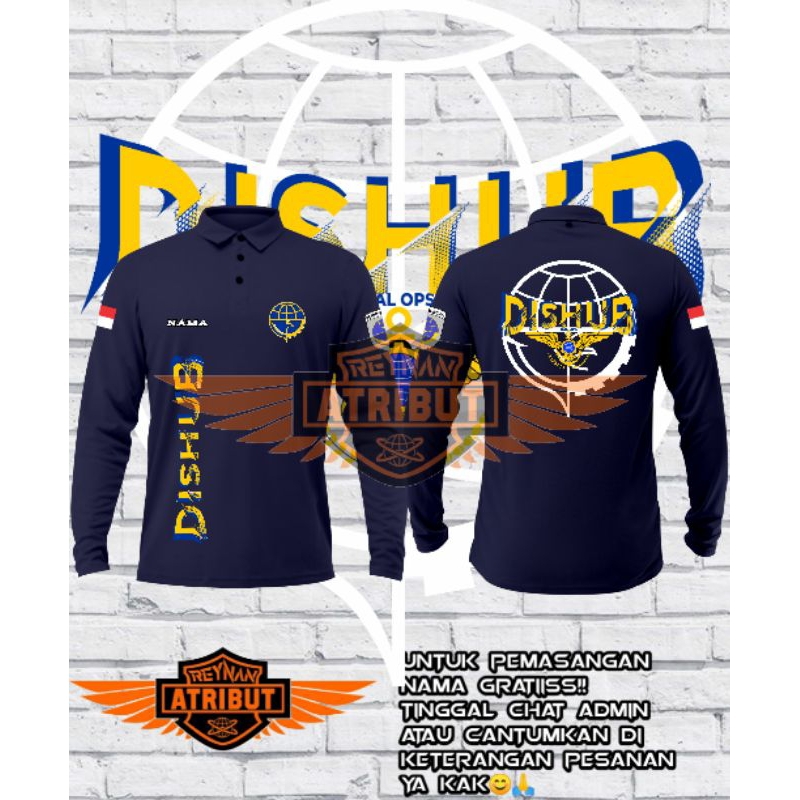 kaos polo dishub/ kaos wangki dishub/ kaos berkerah dishub/ kaos dishub baru