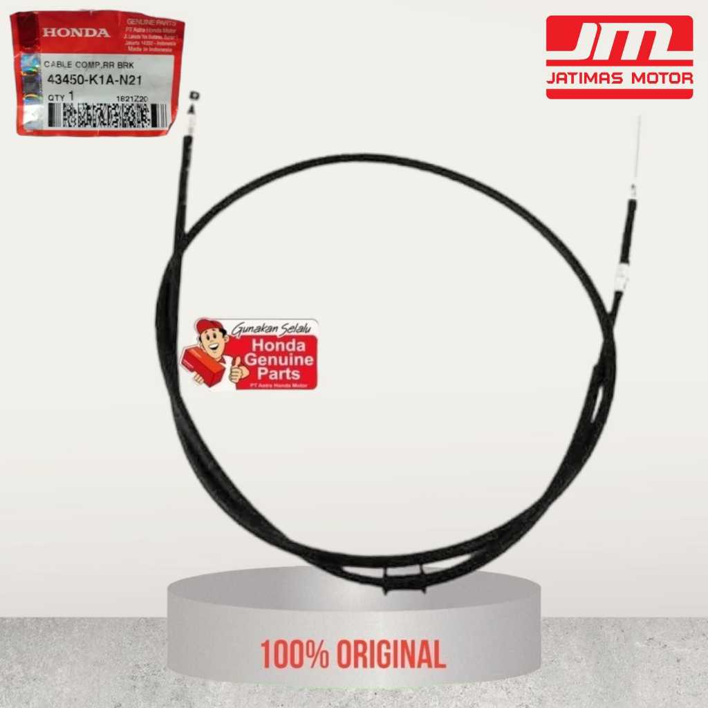 43450-K1A-N21 Kabel Rem Belakang Kiri Beat K1A Beat Street 2020