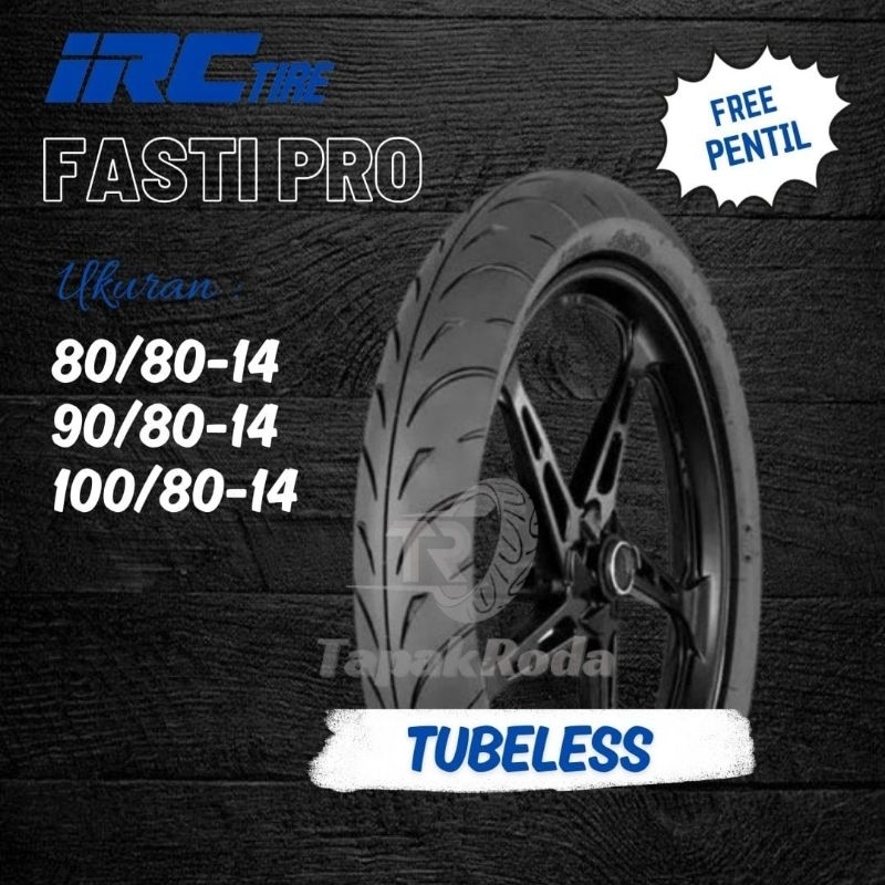 BAN MOTOR BAN IRC FASTI PRO RING 14 SOFT COMPOUND TUBELESS