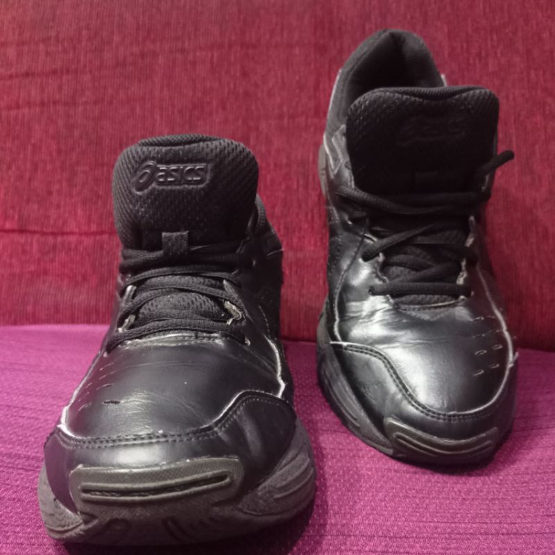 fullblack asics made in indonesia