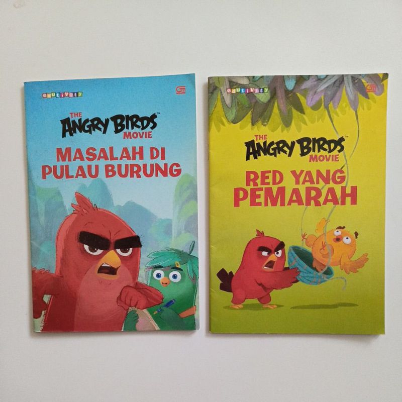 buku cerita anak : the angry birds movie