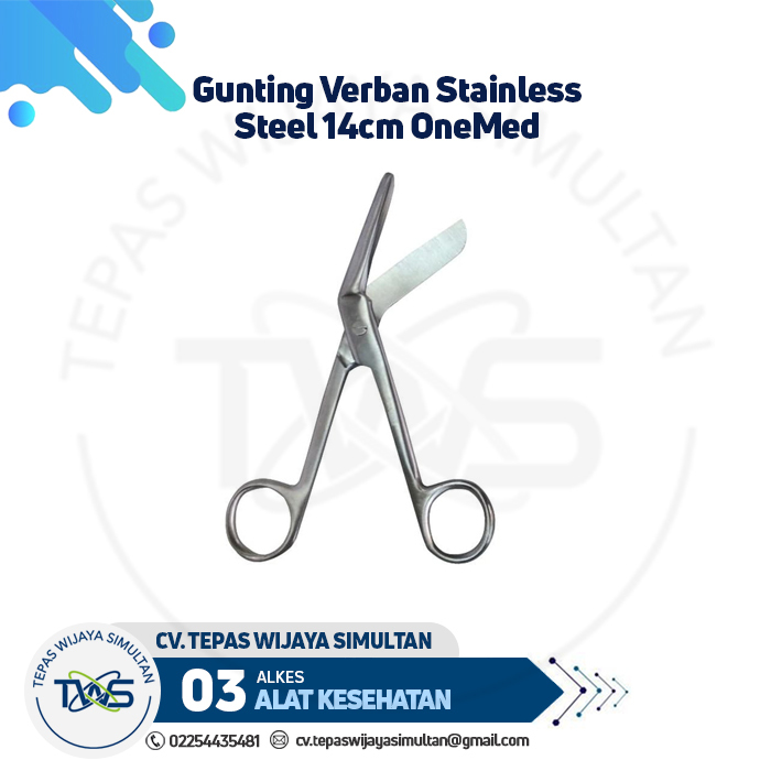 Gunting Verban Stainless Steel 14cm OneMed