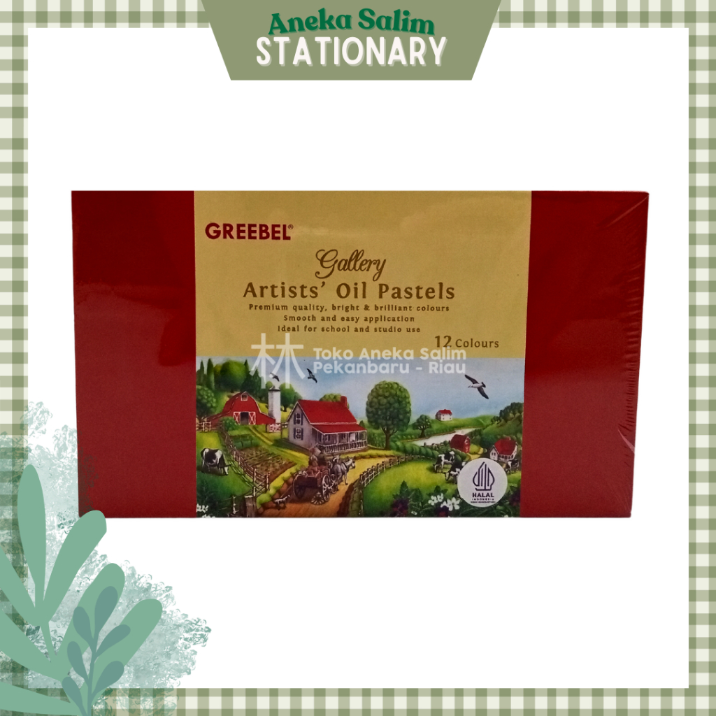 

Anekasalim - Oil Pastels Artists Greebel 12 Warna 130612-12C